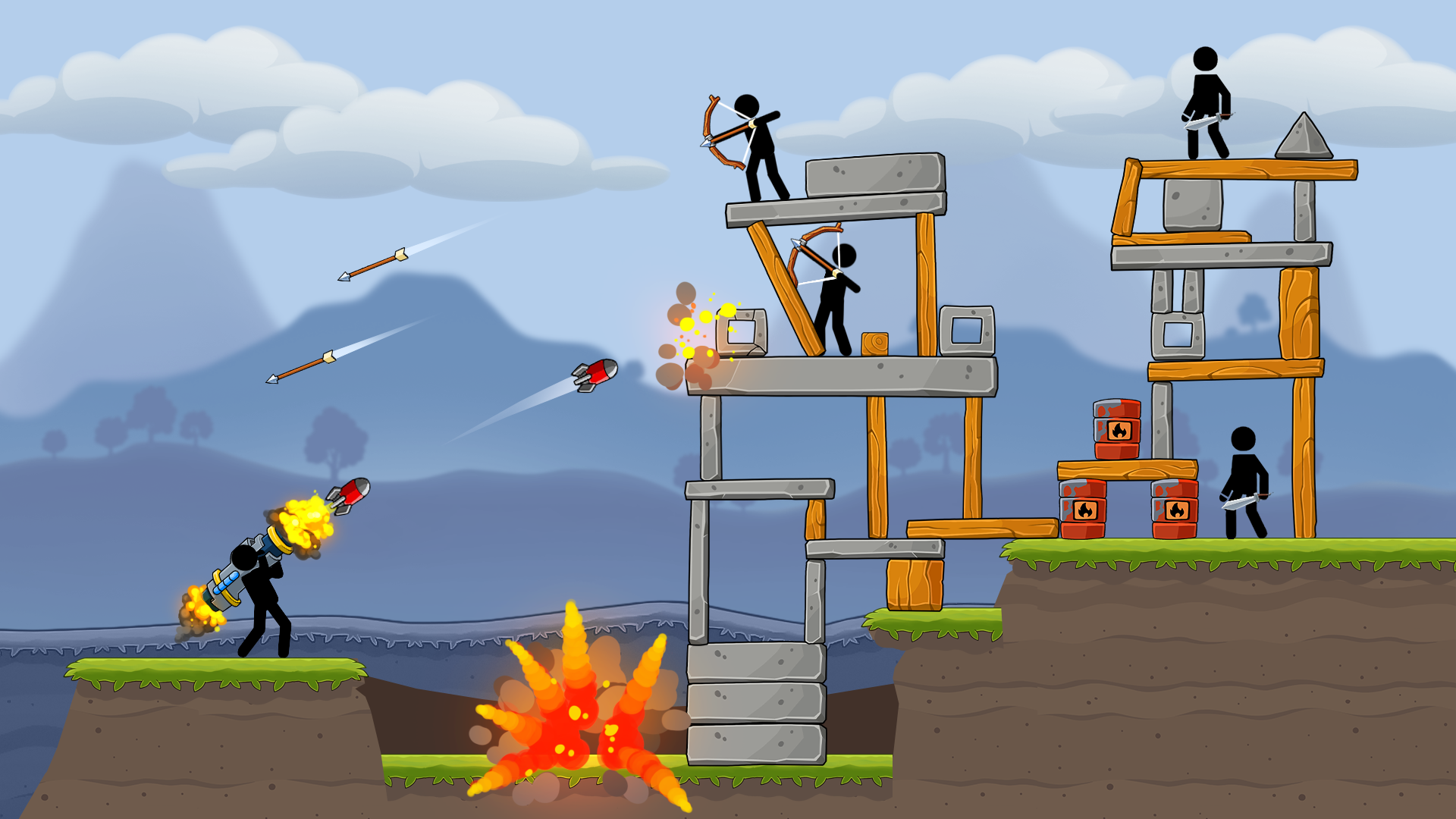 Boom Stick: Bazooka Puzzles